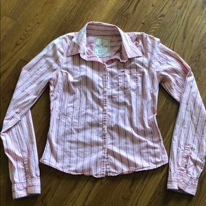 Size Large Hollister Button Up- like new 🕊